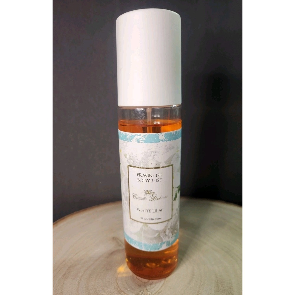 Camille Beckman WHITE LILAC Fragrant Body Mist 8‎ fl oz~SEE DESCRIPTION